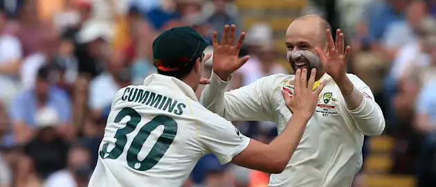 Pat Cummins and Nathan Lyon shared 10 wickets between them on the final day of the Edgbaston Test