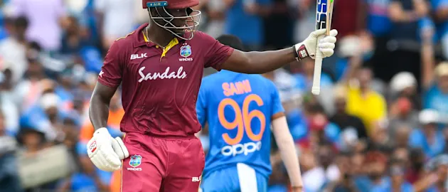 Rovman Powell made a quick 34-ball 54 in the 2nd T20I