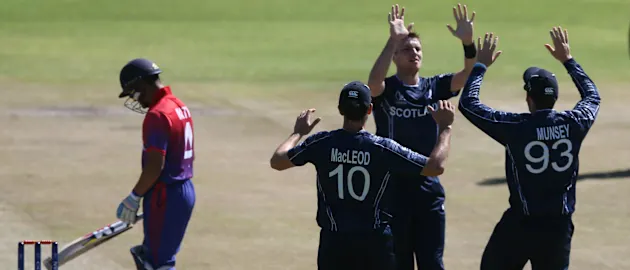 Stuart Whittington picked up three wickets early to derail Nepal's plans