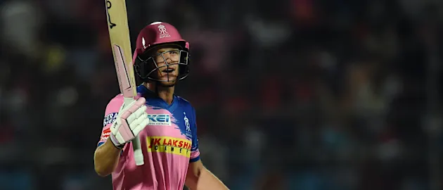 Buttler scored a 43-ball 69 before being run out at the non-striker's end by Ashwin – AFP
