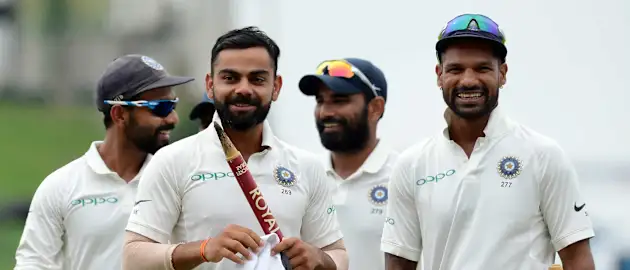 India Test team