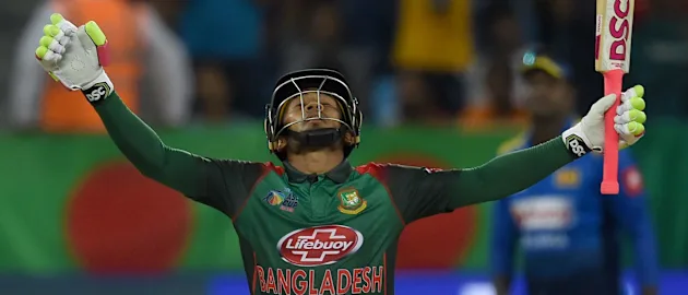 Mushfiqur Rahim scored the joint second-highest score in Asia Cup history