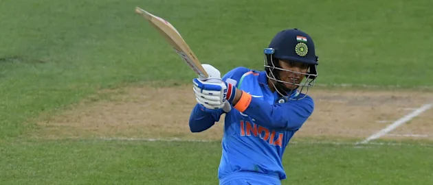 Mandhana scored an impressive 86 off just 62 deliveries