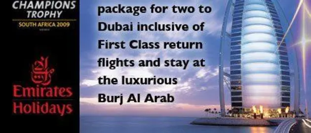 3373 Competition - Win First-Class Holiday package to Dubai
