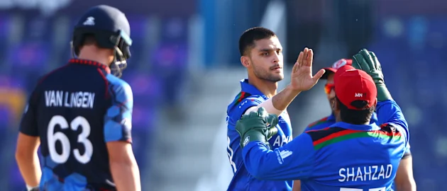 Naveen-ul-Haq of Afghanistan