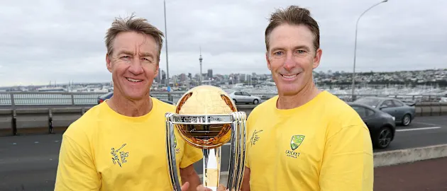 63934 Cricket World Cup '100 Days To Go' Stunt