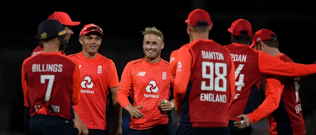 Matt Parkinson took 4/47 in just his second T20I