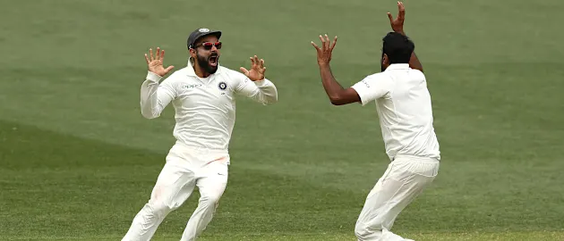 Kohli Ashwin win