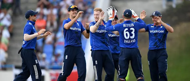 England team against West Indies