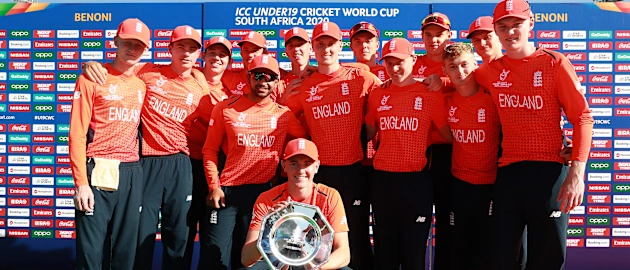 England U19 Plate Champions