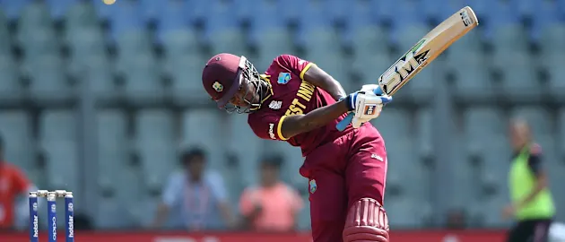 Britney Cooper fought a lone battle for West Indies