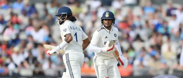 Shubman Gill and KL Rahul