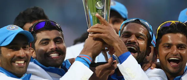 India won the ICC Champions Trophy 2013