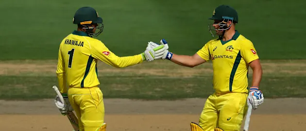 Finch and Khawaja were the first and second top run-getters for Australia in UAE