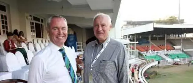 42786 ICC president Alan Isaac with CA chairman Wally Edwards