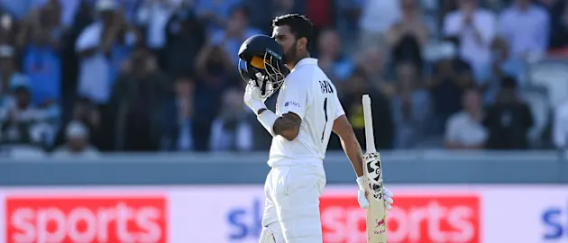 KL Rahul's first innings score of 129 against England has helped him soar to the 37th spot