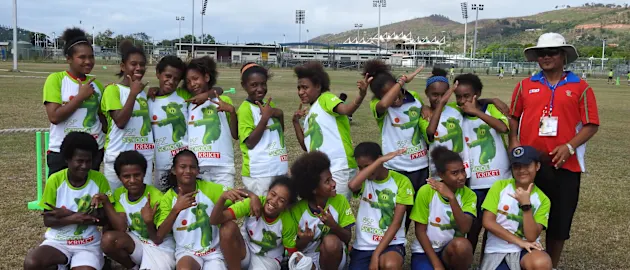 Cricket PNG’s BSP School Kriket programme