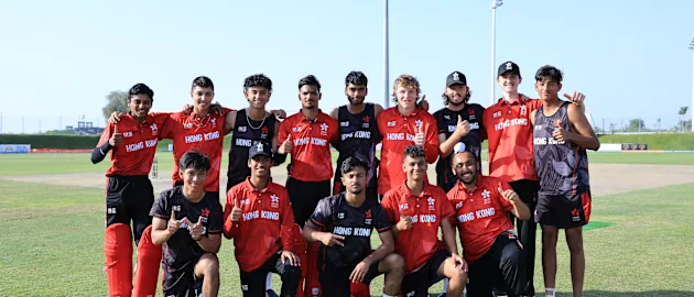Hong Kong won a thriller, beating Kuwait by one wicket