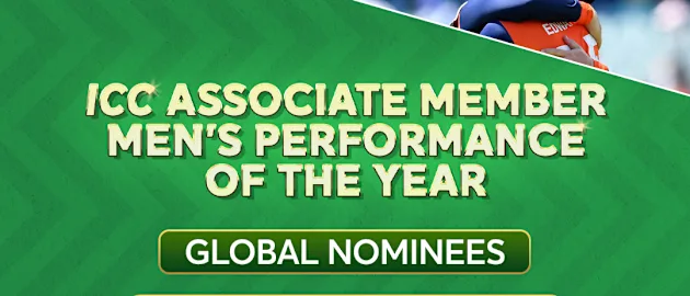 ICC Associate Member Men’s Performance of the Year Nominees