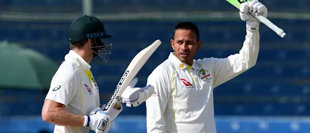 Khawaja century