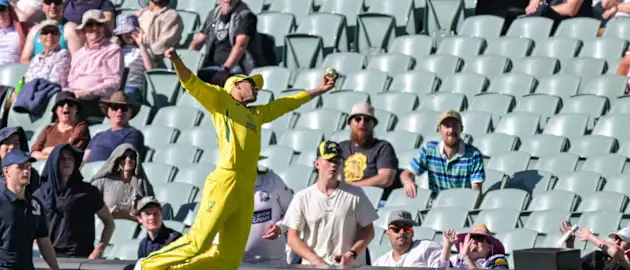 Ashton Agar fielding