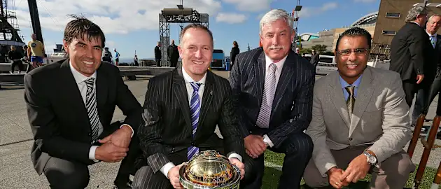 50007 ICC Cricket World Cup 2015 Official Launch In Wellington