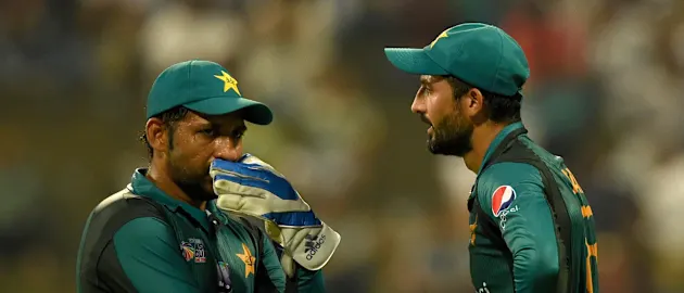 Sarfraz Ahmed and Shoaib malik
