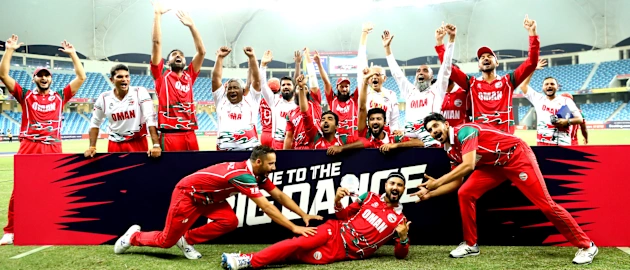 Oman becomes the 6th Team to qualify for the ICC T20  World Cup 2020 in Australia 