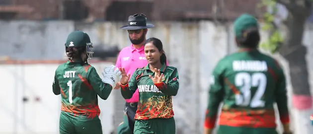 Natthakan Chantham b Jannatul Ferdus 1