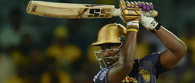 Andre Russell has been in stunning form in this IPL - AFP