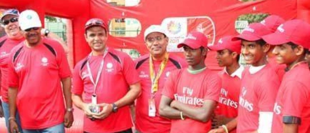 21080 Children had the opportunity to meet a number of leading umpires