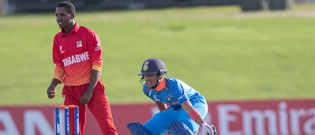 Shubman Gill of India batting