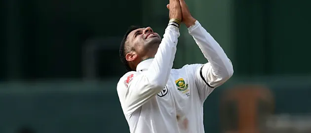 Keshav Maharaj jumped five places to the 18th spot in the bowlers' rankings