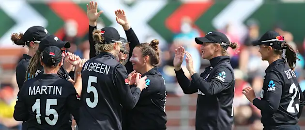 New Zealand celebrate