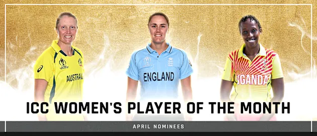 ICC Women's Player of the Month – April 2022