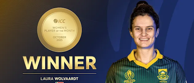 ICC Women’s Player of the Month for October 2025 revealed