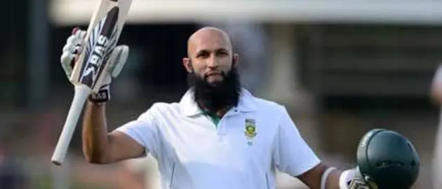 41374 Hashim Amla celebrates his century