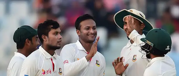 Shakib Al Hasan will lead Bangladesh in their Tests against the Windies