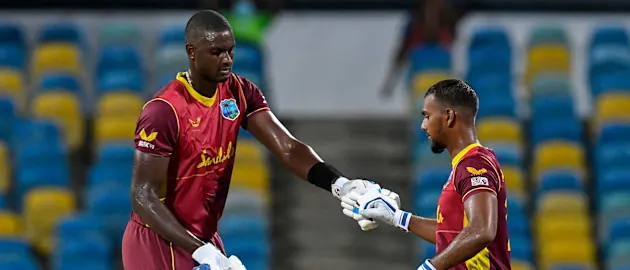 Pooran and Holder starred in the four-wicket win