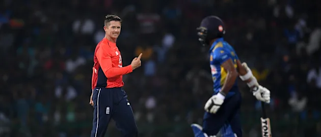 Joe Denly in the wickets on his return to England side