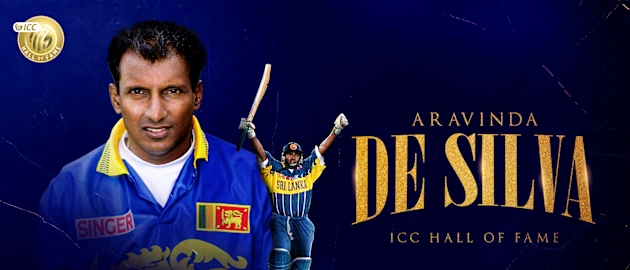 Aravinda de Silva inducted into ICC Hall of Fame