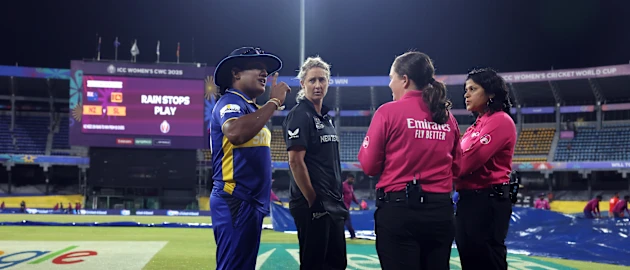 Rain washes out Sri Lanka-New Zealand CWC25 clash