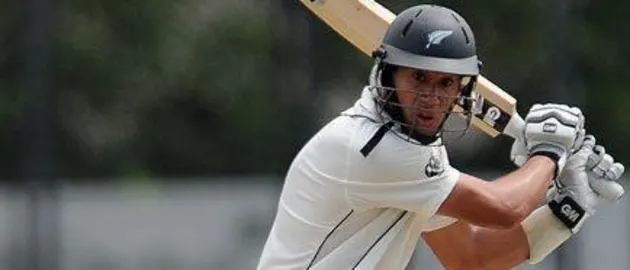 40303 Ross Taylor plays to the off side during his century