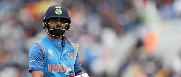 After Rohit's dismissal for a fine 78 ending a 138-run opening stand, Virat Kohli fell for a five-ball duck to Nuwan Pradeep.