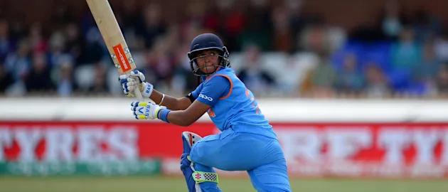 Harmanpreet Kaur top-scored for India