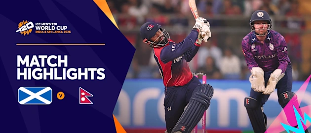 Nepal break the wait with a memorable chase | Match Highlights | T20WC 2026