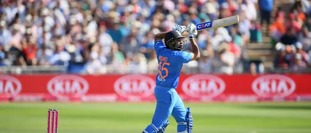 Rohit Sharma played some sublime shots in his innings