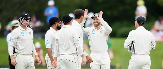 There are three New Zealand players in the ICC Test Team of the Year