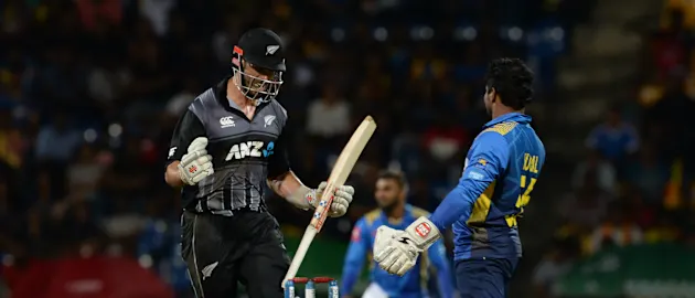 Daryl Mitchell's 19-ball 25* helped New Zealand clinch the first T20I