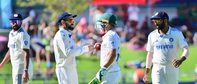 Virat Kohli appreciates Dean Elgar after his final Test innings